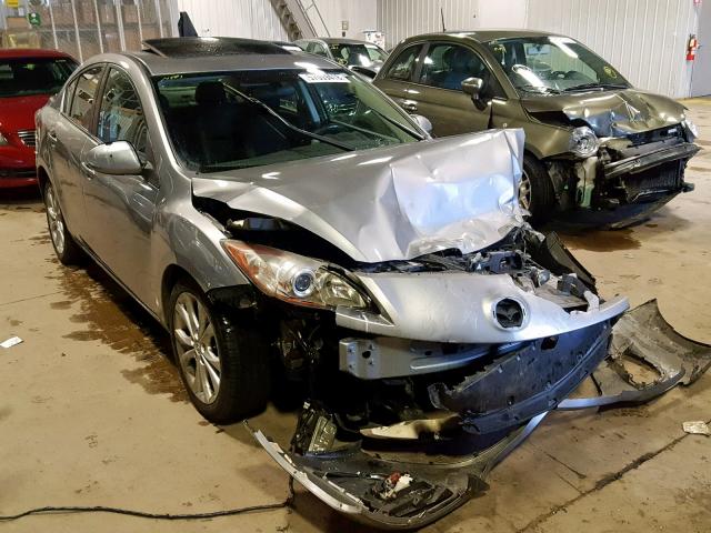 JM1BL1S52A1297945 - 2010 MAZDA 3 S SILVER photo 1