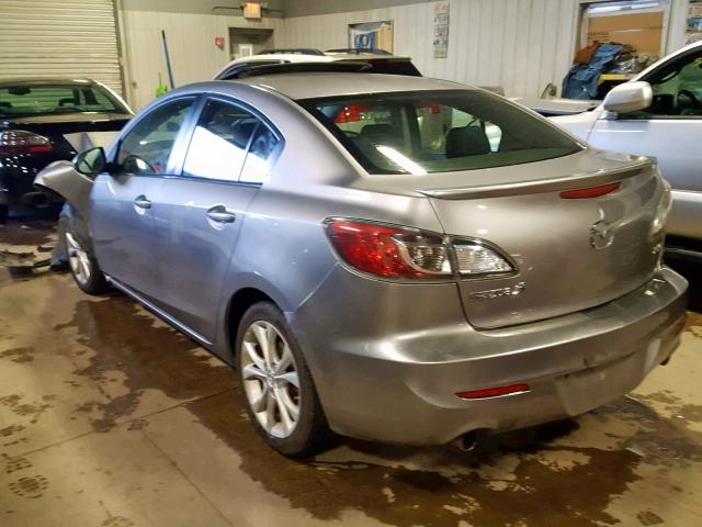 JM1BL1S52A1297945 - 2010 MAZDA 3 S SILVER photo 3