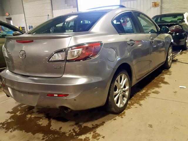 JM1BL1S52A1297945 - 2010 MAZDA 3 S SILVER photo 4