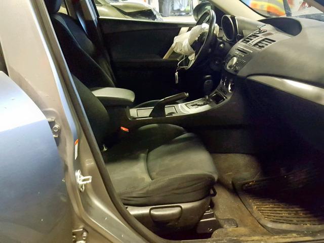 JM1BL1S52A1297945 - 2010 MAZDA 3 S SILVER photo 5