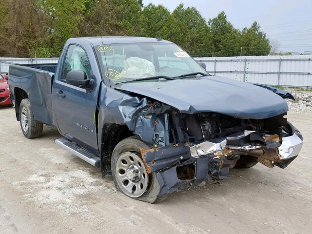 1GCPCREX2AZ157932 - 2010 CHEVROLET SILVERADO BLUE photo 9