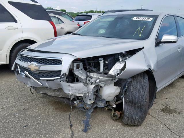 1G11E5SA0DF332234 - 2013 CHEVROLET MALIBU 2LT SILVER photo 9