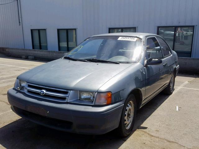 JT2EL46S5R0475131 - 1994 TOYOTA TERCEL STD GREEN photo 2