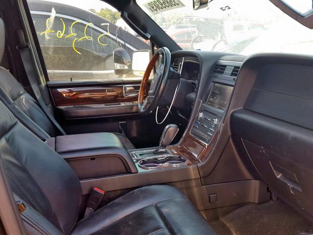 5LMJJ2HT0FEJ12829 - 2015 LINCOLN NAVIGATOR შავი ფოტო 5