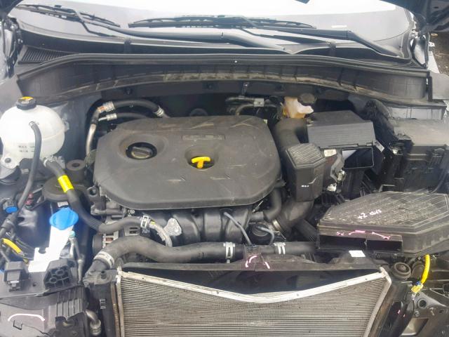 KM8J33A47JU801187 - 2018 HYUNDAI TUCSON SEL GRAY photo 7