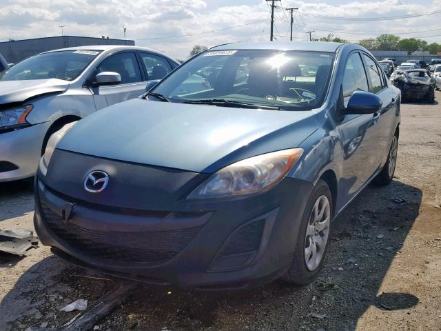 JM1BL1UF7B1473489 - 2011 MAZDA 3 I BLUE photo 2