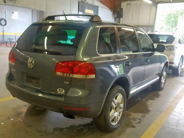 WVGZM77LX6D045450 - 2006 VOLKSWAGEN TOUAREG 4. BLUE photo 4