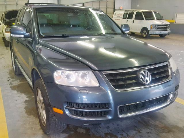 WVGZM77LX6D045450 - 2006 VOLKSWAGEN TOUAREG 4. BLUE photo 9