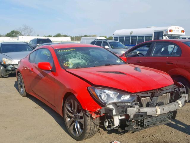 KMHHU6KJ3DU096152 - 2013 HYUNDAI GENESIS CO RED photo 1