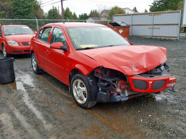 1G2AL55F587121037 - 2008 PONTIAC G5 SE RED photo 1