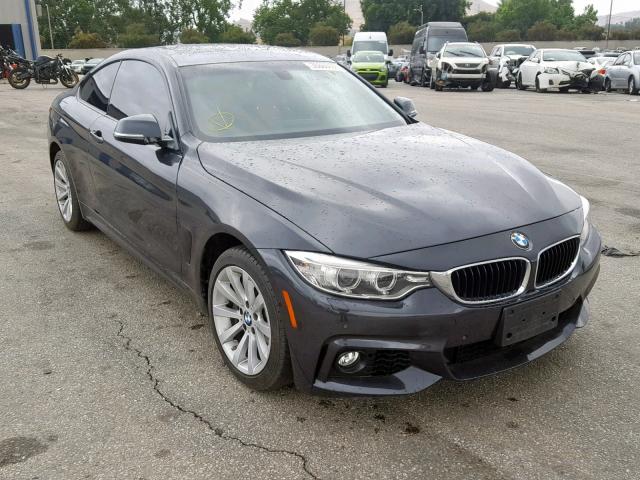 WBA3R5C51FF785347 - 2015 BMW 435 XI GRAY photo 1