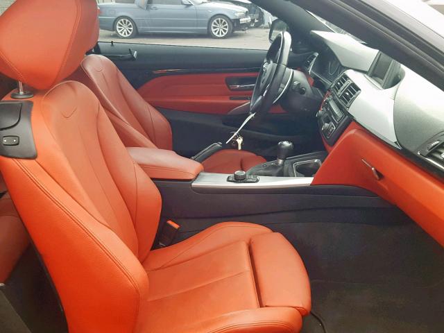 WBA3R5C51FF785347 - 2015 BMW 435 XI GRAY photo 5