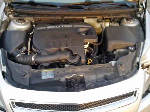1G1ZC5E07AF209909 - 2010 CHEVROLET MALIBU 1LT 银色 照片 7