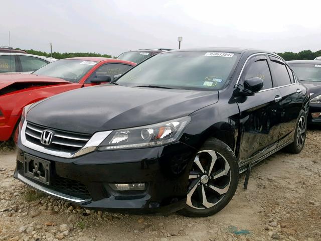 1HGCR2F86FA275663 - 2015 HONDA ACCORD EXL BLACK photo 2