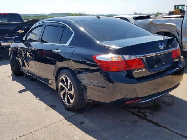 1HGCR2F86FA275663 - 2015 HONDA ACCORD EXL BLACK photo 3