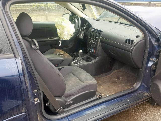 1G2AS18H697231783 - 2009 PONTIAC G5 BLUE photo 5