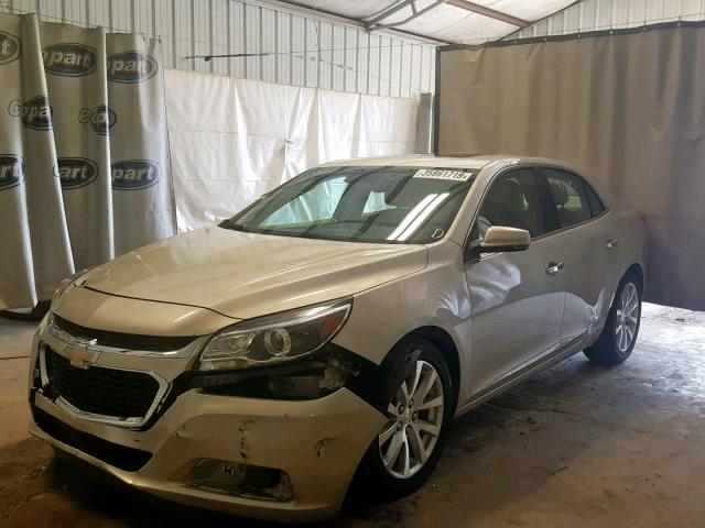 1G11F5SL3FF158130 - 2015 CHEVROLET MALIBU LTZ ბეჟი ფოტო 2