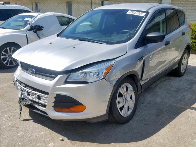 1FMCU0F74DUD20468 - 2013 FORD ESCAPE S SILVER photo 2