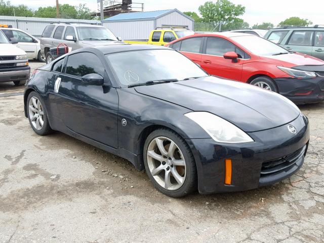 JN1AZ34D36M331295 - 2006 NISSAN 350Z COUPE BLACK photo 1