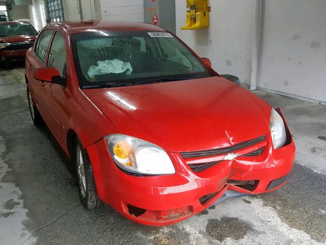 1G1AL55F977196939 - 2007 CHEVROLET COBALT LT RED photo 1