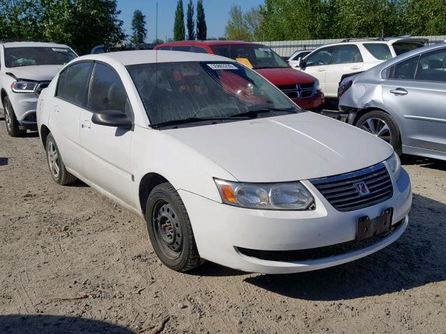 1G8AJ55FX7Z110114 - 2007 SATURN ION LEVEL WHITE photo 1