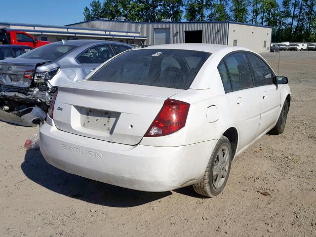1G8AJ55FX7Z110114 - 2007 SATURN ION LEVEL WHITE photo 4
