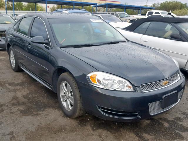 2G1WA5E36E1176434 - 2014 CHEVROLET IMPALA LIM CHARCOAL photo 1