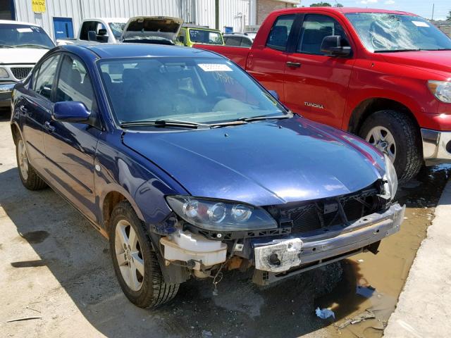 JM1BK12F851269441 - 2005 MAZDA 3 I PURPLE photo 1