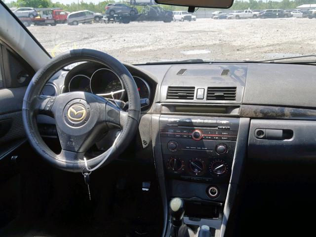 JM1BK12F851269441 - 2005 MAZDA 3 I PURPLE photo 9