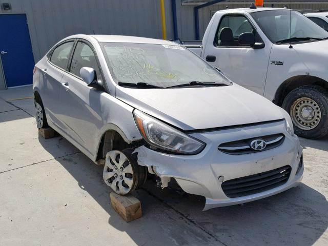 KMHCT4AE2GU133802 - 2016 HYUNDAI ACCENT SE SILVER photo 1