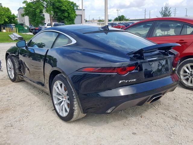 SAJDD1GX3JCK55290 - 2018 JAGUAR F-TYPE BLACK photo 3