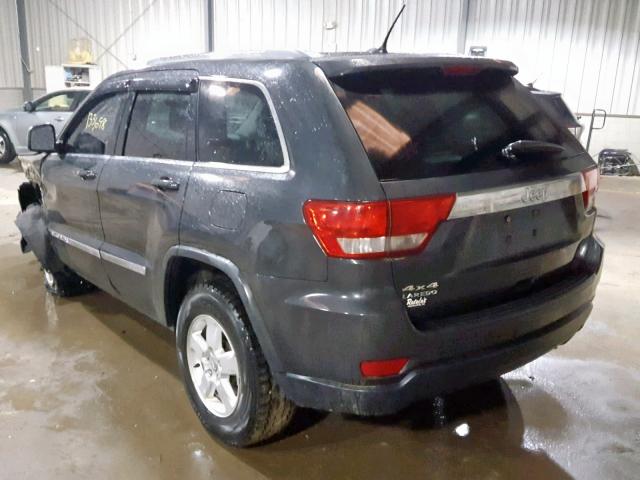 1J4RR4GG4BC609627 - 2011 JEEP GRAND CHER GRAY photo 3