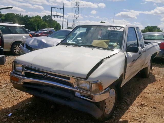 JT4RN93PXP5085285 - 1993 TOYOTA PICKUP 1/2 WHITE photo 2