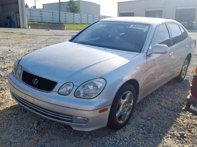 JT8BD68S4X0071524 - 1999 LEXUS GS 300 SILVER photo 2