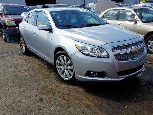 1G11H5SA0DU141156 - 2013 CHEVROLET MALIBU LTZ 银色 照片 1