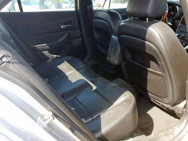 1G11H5SA0DU141156 - 2013 CHEVROLET MALIBU LTZ 银色 照片 6