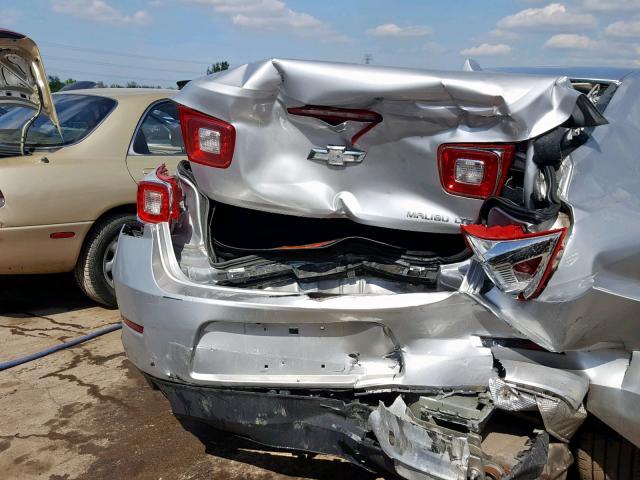 1G11H5SA0DU141156 - 2013 CHEVROLET MALIBU LTZ 银色 照片 9