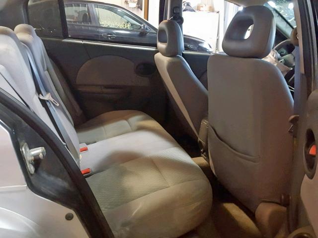 1G8AJ55F06Z111898 - 2006 SATURN ION LEVEL SILVER photo 6