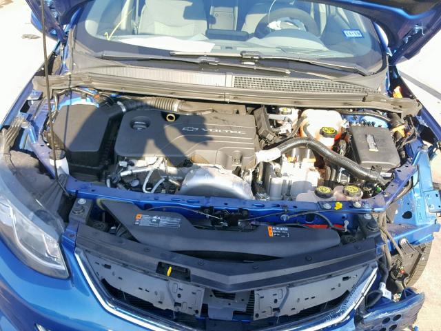 1G1RC6S53GU112135 - 2016 CHEVROLET VOLT LT BLUE photo 7