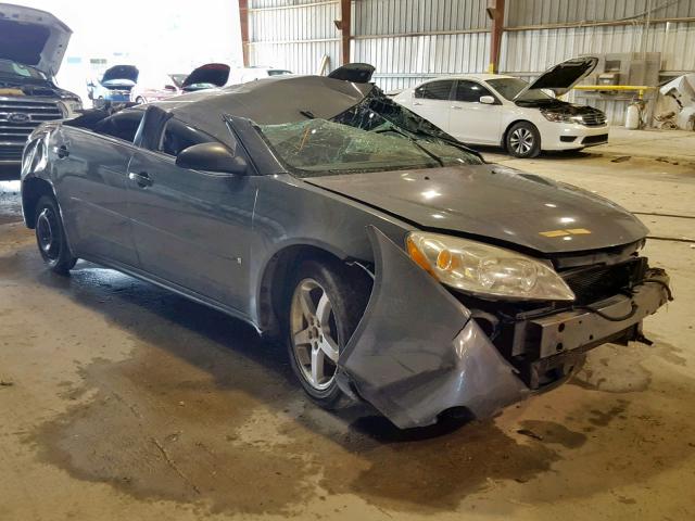 1G2ZH57N784116111 - 2008 PONTIAC G6 GT GRAY photo 1