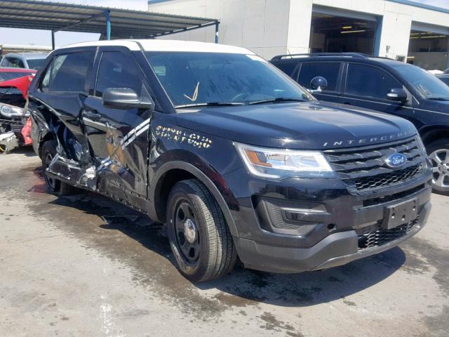 1FM5K8AT7KGA31680 - 2019 FORD EXPLORER P BLACK photo 1