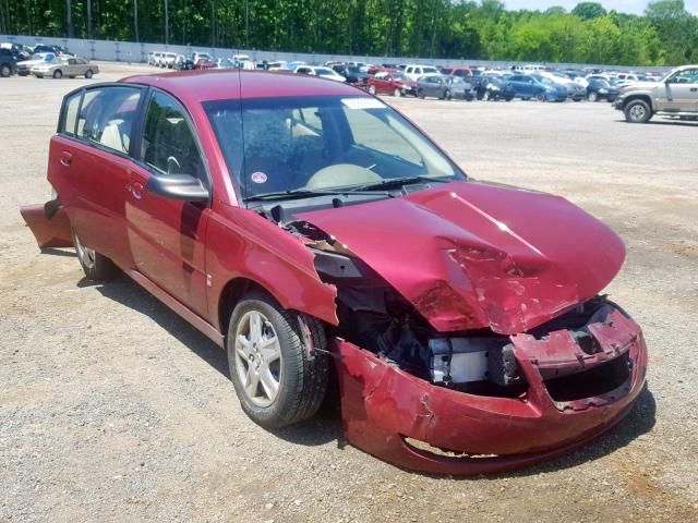 1G8AJ55F76Z189644 - 2006 SATURN ION LEVEL BURGUNDY photo 1
