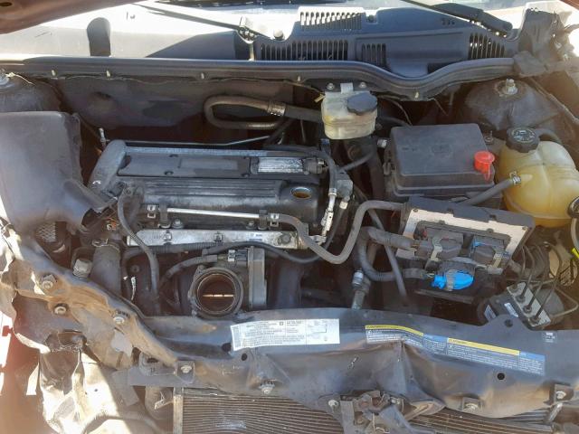 1G8AJ55F76Z189644 - 2006 SATURN ION LEVEL BURGUNDY photo 7