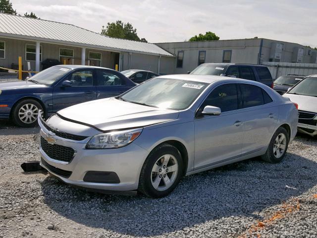 1G11C5SA3GF127534 - 2016 CHEVROLET MALIBU LIM SILVER photo 2