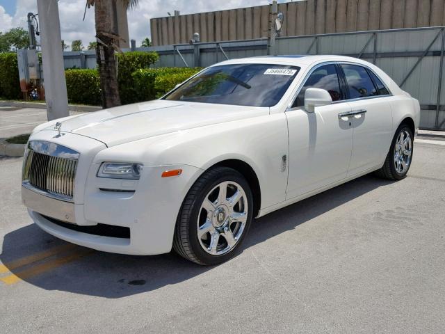 SCA664S52EUX52783 - 2014 ROLLS-ROYCE GHOST WHITE photo 2