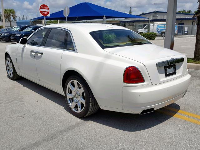 SCA664S52EUX52783 - 2014 ROLLS-ROYCE GHOST WHITE photo 3