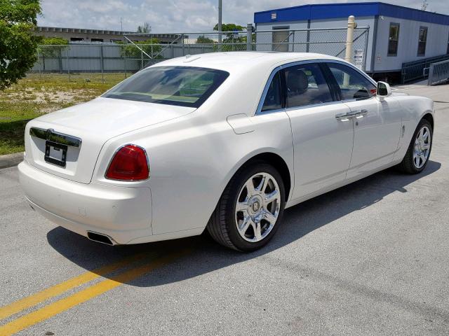 SCA664S52EUX52783 - 2014 ROLLS-ROYCE GHOST WHITE photo 4