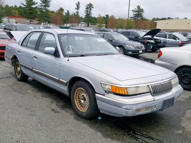 2MELM75W7RX619604 - 1994 MERCURY GRAND MARQ SILVER photo 1