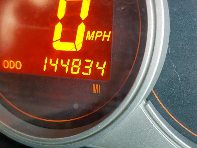 JTLKE50E681055226 - 2008 TOYOTA SCION XB BLACK photo 8