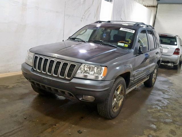 1J8GW68J63C547413 - 2003 JEEP GRAND CHER GRAY photo 2